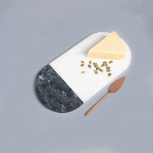 Tabla de Mármol Ovalada