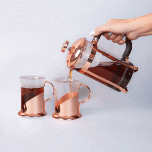 Set Cafetera Francesa 2 Tazas