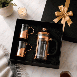 Set Cafetera Francesa 2 Tazas