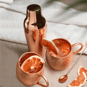 Set Coctelera de Cobre